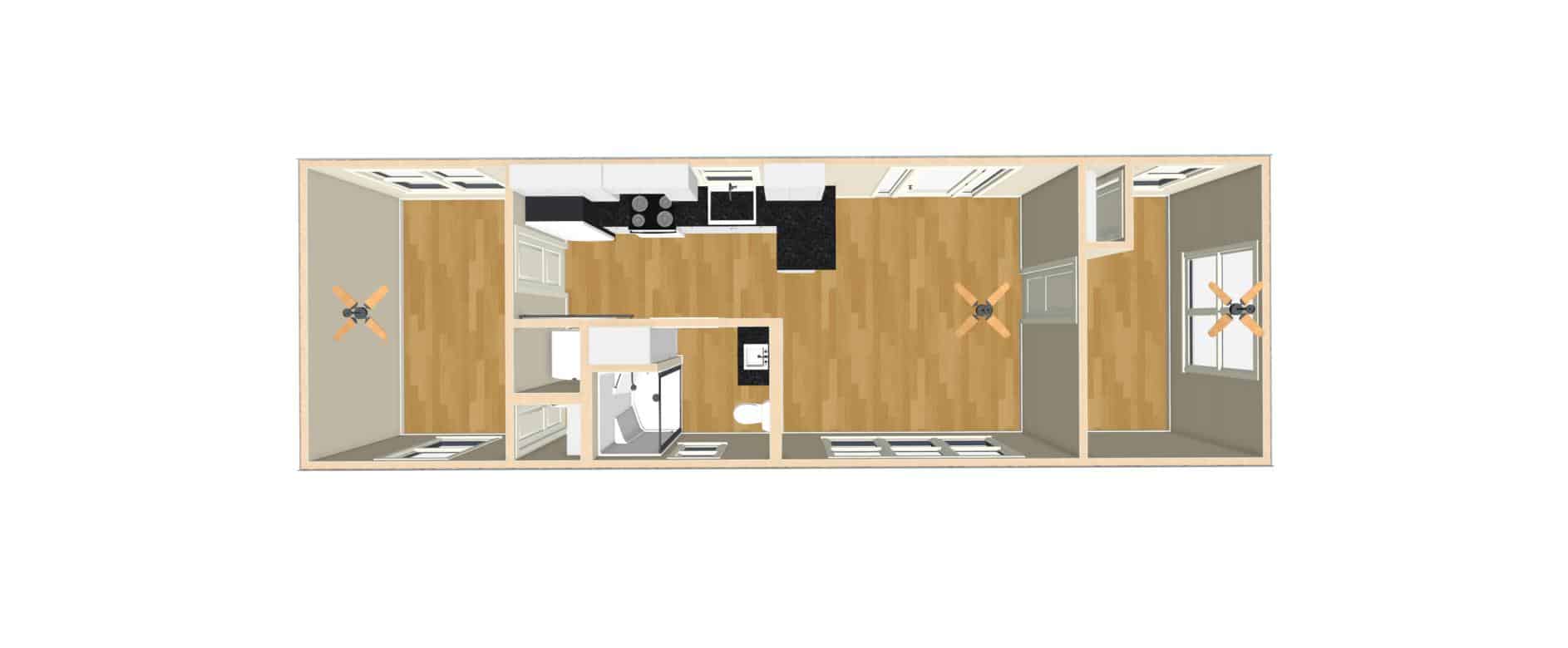 floor plans for prefab tiny home cabins