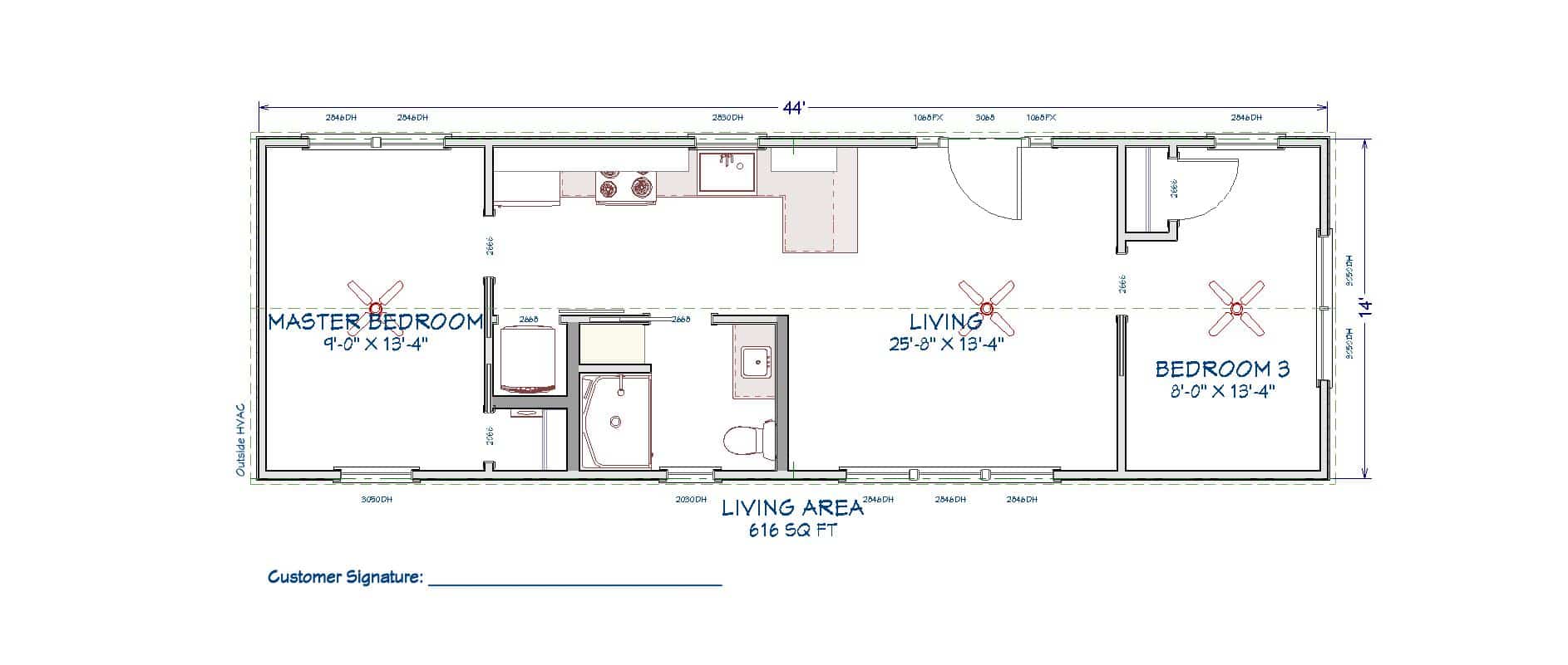 floor plan for bear ridge series modular tiny house