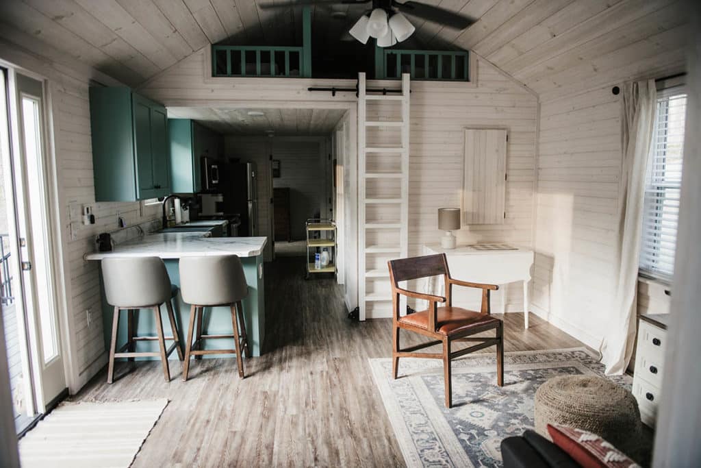 modular cottage home interior