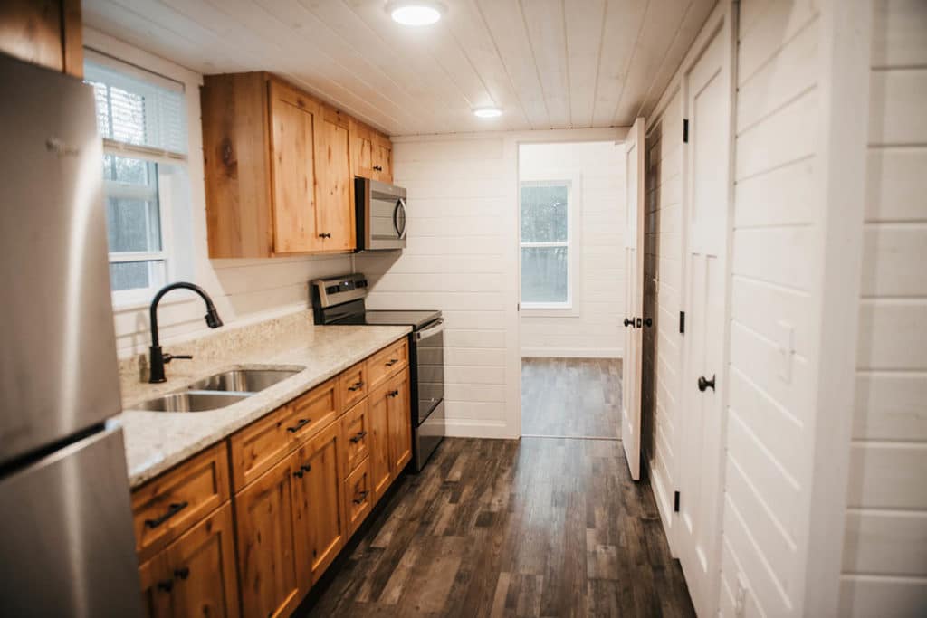 prebuilt tiny cabin kitchen cabinets