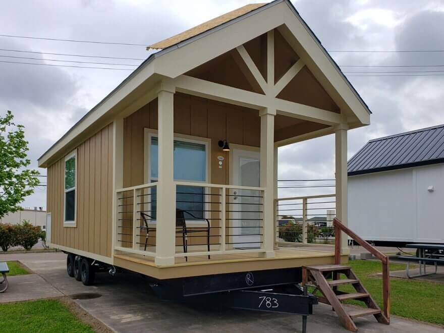 Park model home on wheels is not a modular home